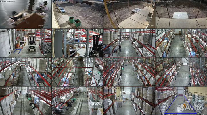 Установка и монтаж систем видеонаблюдения