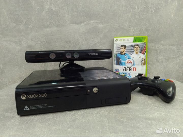 Игровая приставка Microsoft Xbox 360 E + Сенсор