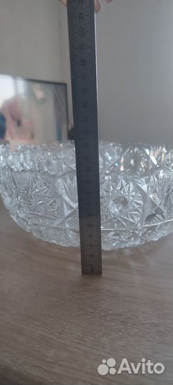 Салатники, фруктовницы, вазы хрустальные, СССР