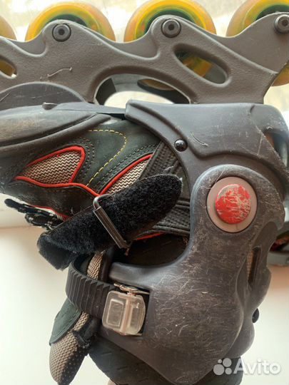 Роликовые коньки детские раздвижные