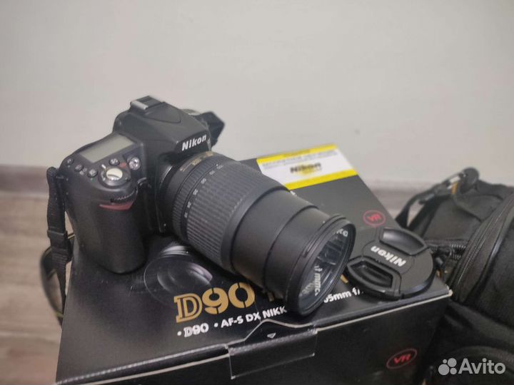 Фотоаппарат nikon d90 18-105 vr kit