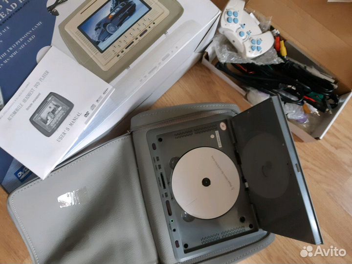Новый DVD player автомобильный подголовник