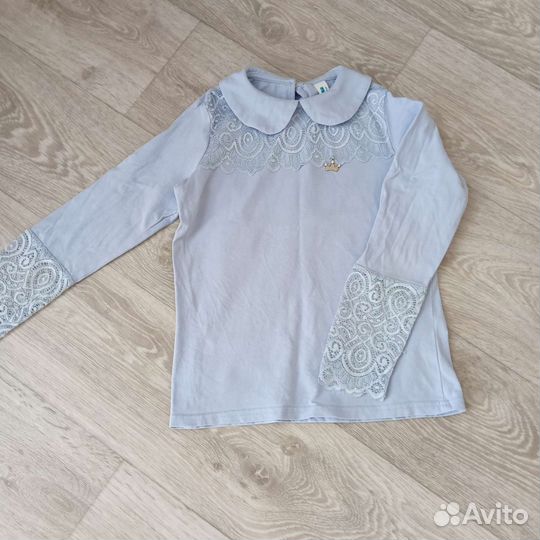 Блузка школьная р.128