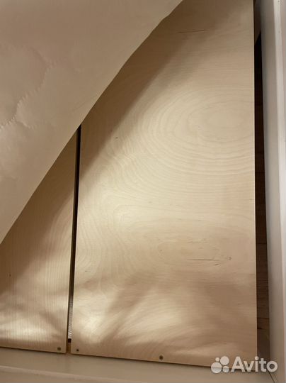 Детская кровать массив дерева с матрасом