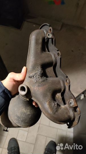 Выпускной коллектор на volkswagen polo седан