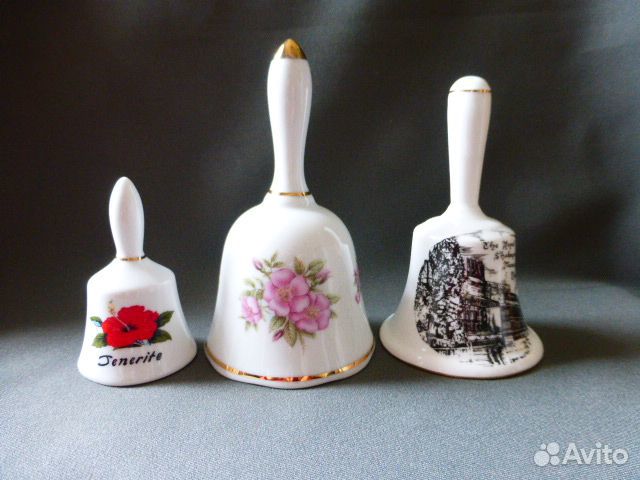 Колокольчики винтажные.Для коллекции.Англия.Канада