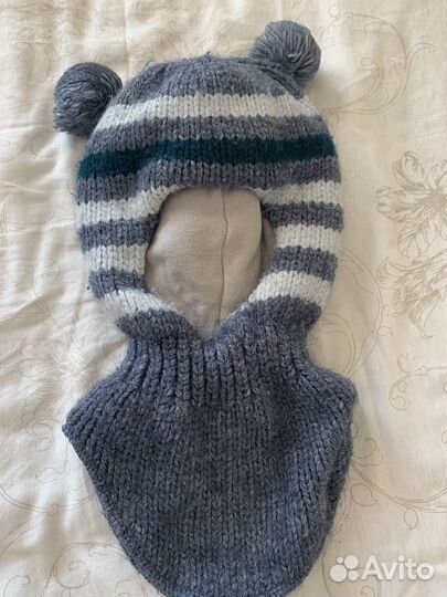 Шапки зимние на мальчика 2-3 года