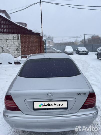 Mercedes-Benz S-класс 5.0 AT, 2000, 170 000 км