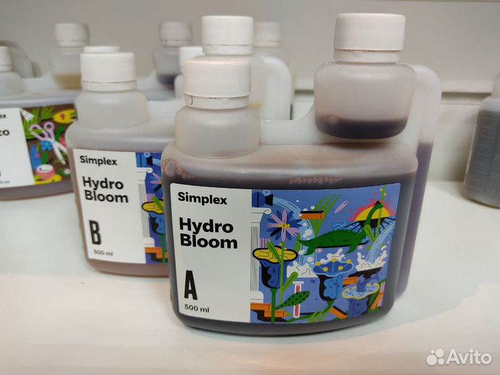 Simplex Hydro Bloom A+B 500мл базовое удобрение
