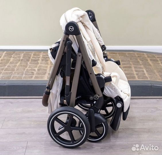 Детская коляска для двойни Cybex Gazelle S 2 в 1