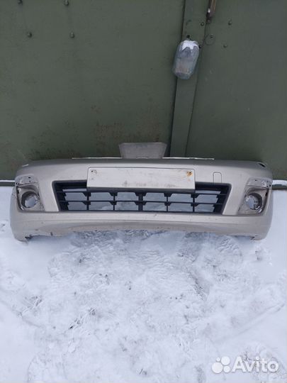 Бампер передний nissan tiida C11