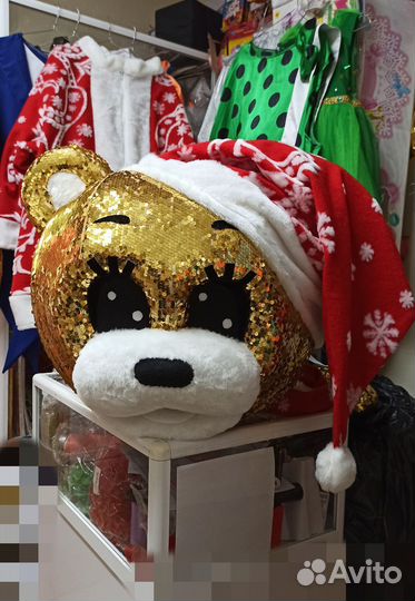 Костюм Дед Мороз для ростовой куклы