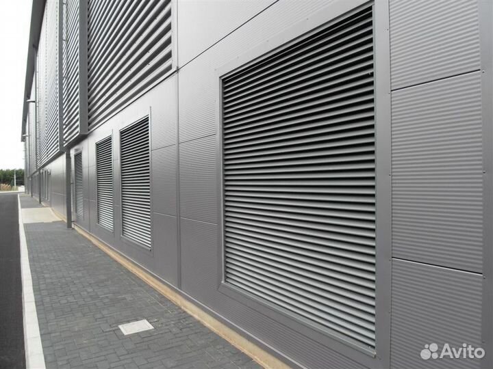 Алюминиевые решетки для вентиляции