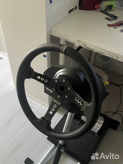 Игровой руль Thrustmaster tmx pro с подставкой