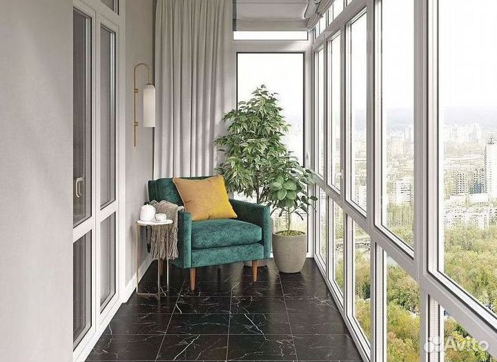 Остекление лоджии