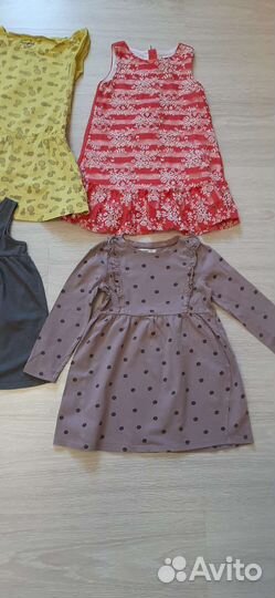 Пакет фирменных вещей для девочки 92-98размера