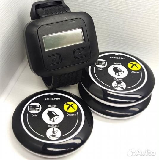 Кнопка вызова персонала, официанта, кальнщика