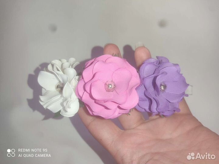 Ободок для волос ручной работы