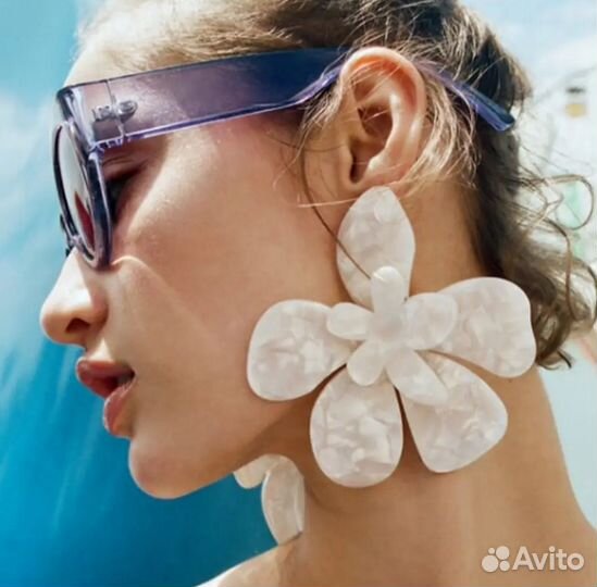 Серёжки новые разные