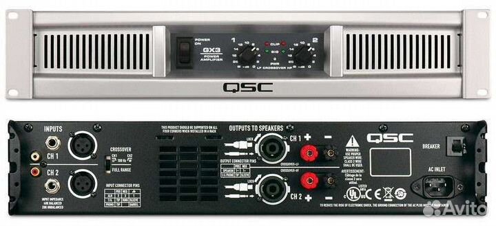 Усилитель мощности QSC GX3