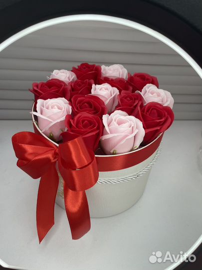 Букет цветов из мыла для учителя