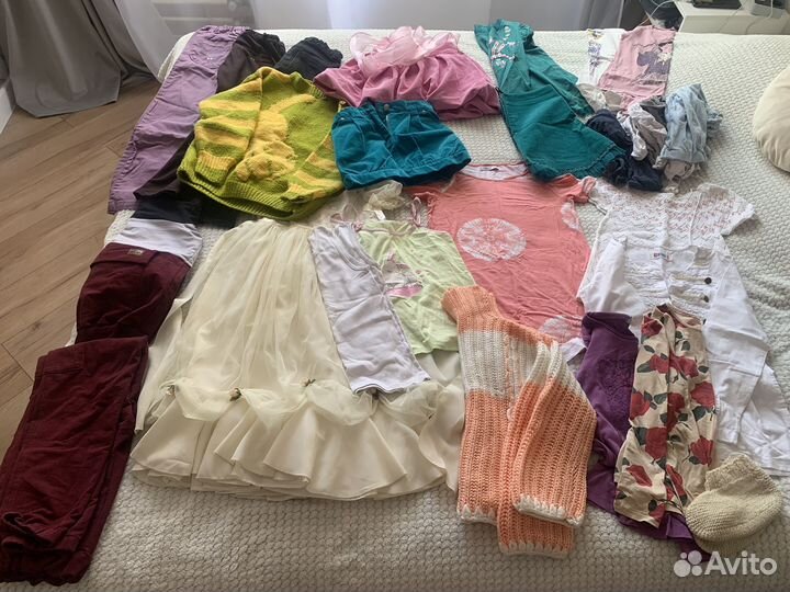 Пакет вещей доя девочки 128-134р