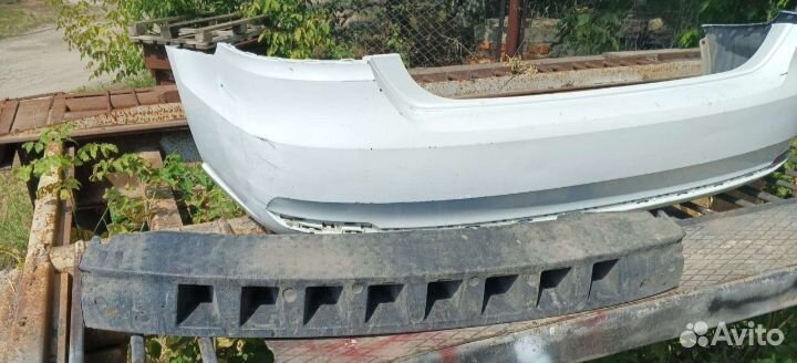 Бампер задний volkswagen polo седан