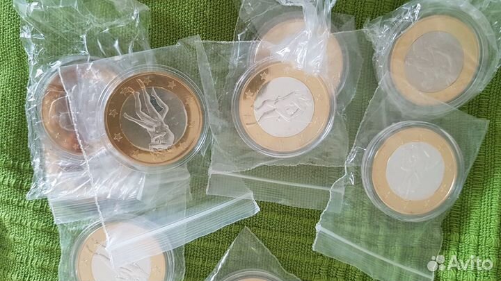 Набор монет 6 euros SEX