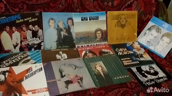 Грампластинки- разное