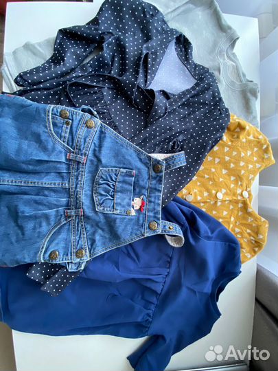 Вещи пакетом для девочки 104