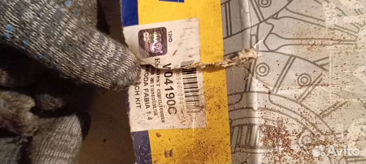 Сцепление на skoda fabia 1.4 литра