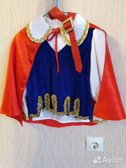 Маскарадный костюм Мушкетёр