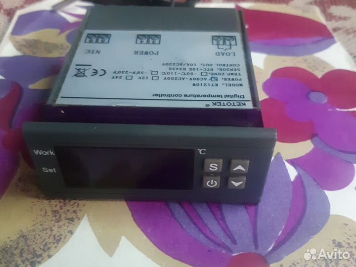 Терморегулятор для инкубатора