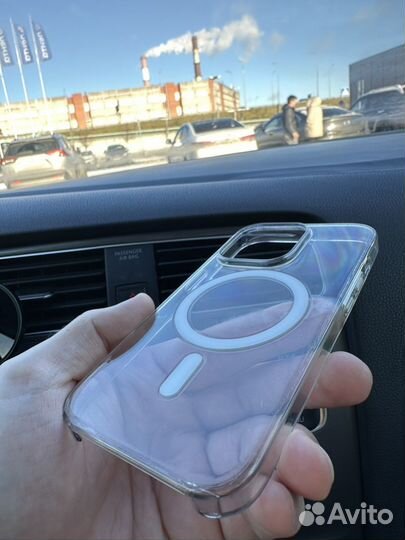 Чехол clear case iPhone 14pro