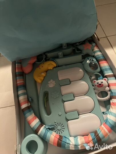 Развивающий коврик BabyGo с пианино