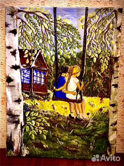 Картина маслом на холсте