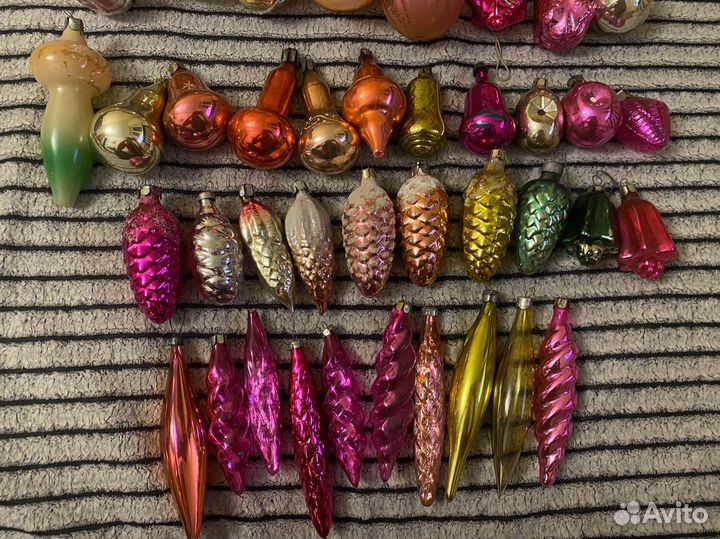 Елочные игрушки СССР