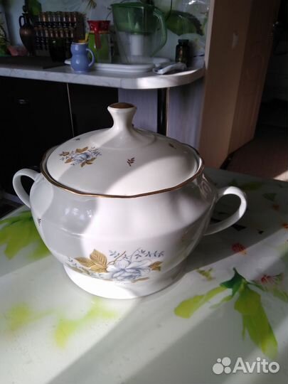 Супница фарфор СССР