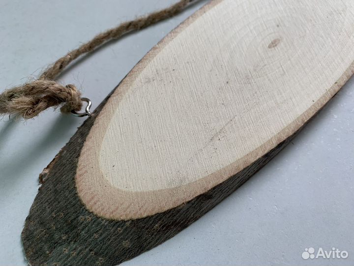 Новый спил дерева для декора 7*23 см