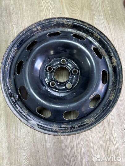 Диск штампованный skoda rapid 15