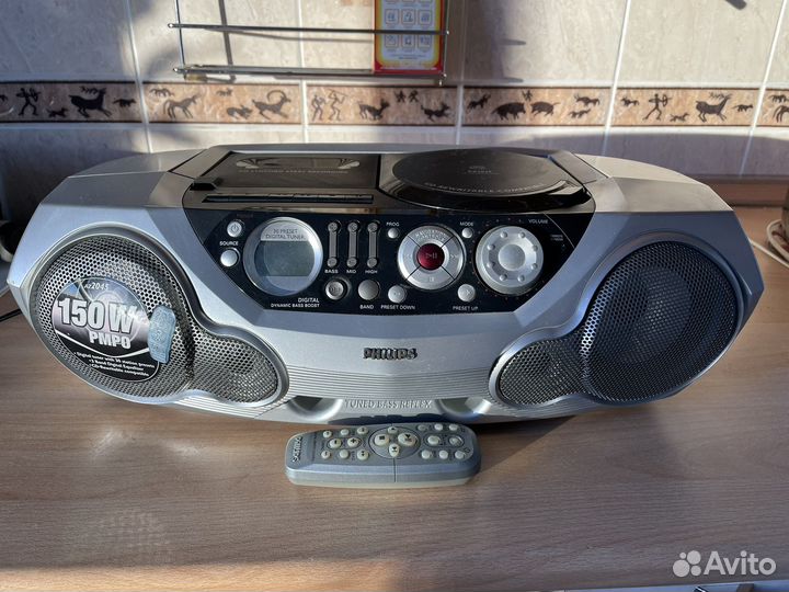 Магнитола philips FM, CD