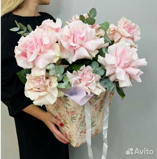 Роза, пионы, цветы букет розница