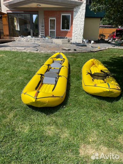 Надувная лодка, байдарка с надувным дном