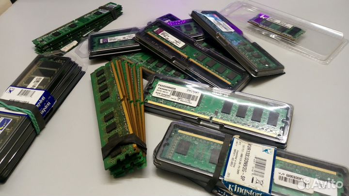 Модули памяти DDR, DDR2, DDR3, DDR4