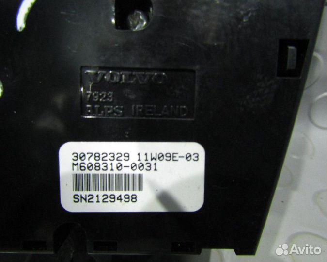 Volvo XC90 Блок управления климатом