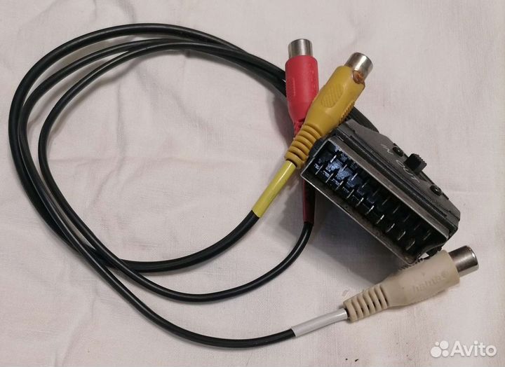 Переходник тюльпаны- scart