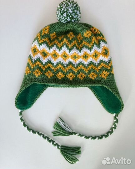Шапка ушанка жаккард на заказ