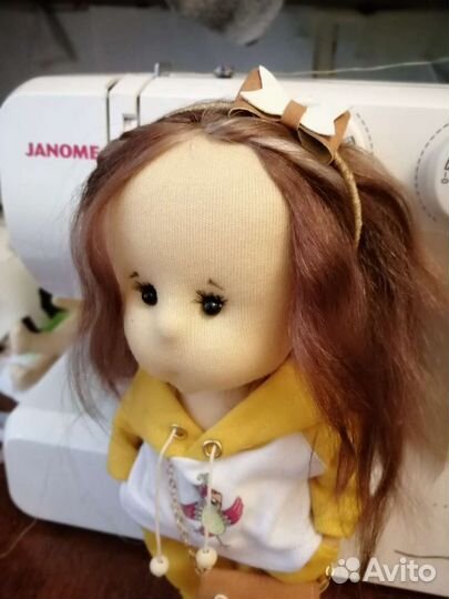 Текстильная кукла ручной работы