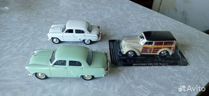Авто модели СССР (1:43)