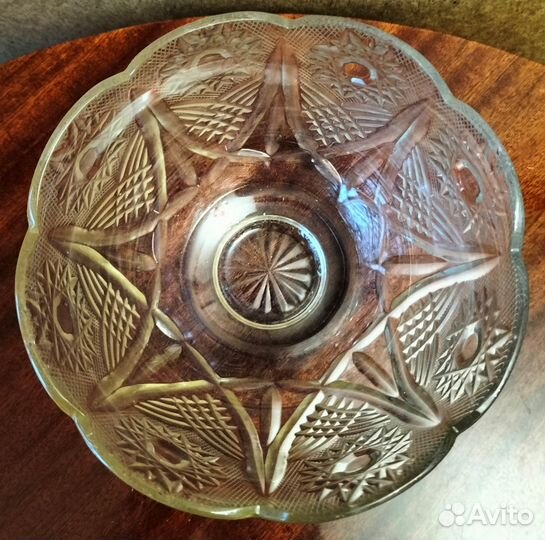 Салатник, хрусталь, СССР